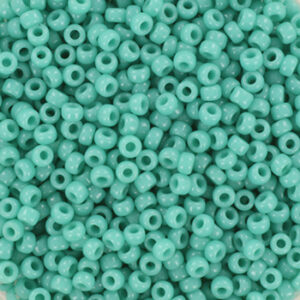 miyuki rocailles opaque turquoise green 412